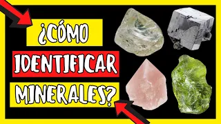 🔴 Aprende ¿COMO IDENTIFICAR MINERALES? 💎💎💎--- (Minerales y Piedras Preciosas) 💥🔴