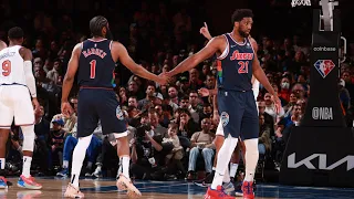 Philadelphia 76ers vs New York Knicks - Full Game Highlights | February 27, 2022 | 2021-22 Season