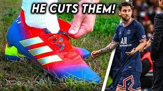 Lionel Messi's SECRET Football Boot Hack TESTED!