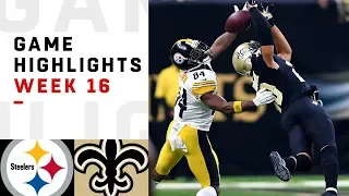 Steelers vs. Saints Week 16 Highlights | NFL 2018