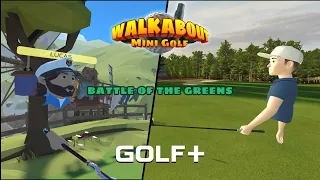 Walkabout Mini Golf vs. Golf+ - Battle of the Greens