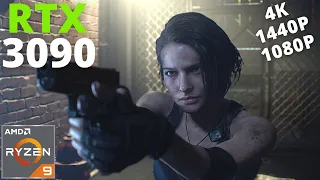 Resident Evil 3: RTX 3090 + Ryzen 9 5950X | 4K, 1440p, 1080p Gameplay | Max Settings