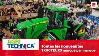 Les nouveaux TRACTEURS d'AGRITECHNICA 2023 marque par marque