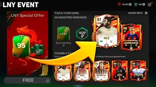 97 OVR PELE!! LUNAR NEW YEAR EVENT FC MOBILE 24 | FREE 95 OVR TOTY EXCHANGE FC MOBILE