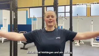 Werkfeuerwehr Sporttest: Beugehang