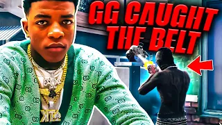 Yungeen Ace Puts A Belt On GG And Make Them Go Inside The House| GTA RP | Grizzley World Whitelist |