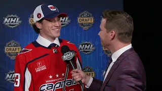 Ryan Leonard on being selected by Capitals