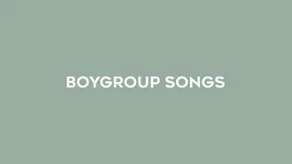 top 50 boygroup songs since 1990