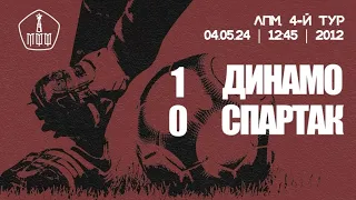 «Динамо» — «Спартак» (команды 2012 г.р.) — 1:0