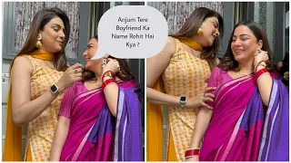 Shraddha Aarya & Anjum Fakih Masti के Mood Main दोनों Ek Dusre Ke खूब मज़ा लिए Aur Masti Kiye