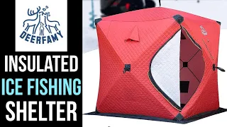 DEERFAMY Insulated Ice Fishing Shelter