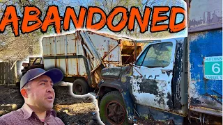 We Bought 2 Vintage GARBAGE TRUCKS in this Overgrown Backyard! (Will We Make Any $$$?)