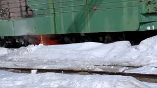Локомотив горит