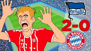 Hertha BSC Vs Bayern München 2-0 Highlights Bundesliga 28/09/2018