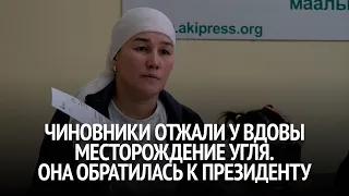 Чиновники отжали у вдовы месторождение угля. Она обратилась к президенту