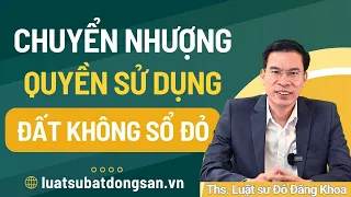 Chuyển nhượng quyền sử dụng đất không có sổ đỏ