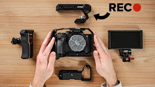 Sony A7IV - Building a video rig with a recording top handle