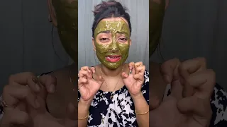 Mehndi Face Mask 😳😭😱 Mehndi on Face 😳🤯 #shorts #trendinghacks #viralshorts #viralhacks #short #hacks