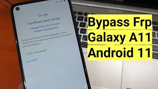 Bypass Frp Samsung Galaxy A11 Lupa Akun Google Android 11 Senam Jari Done