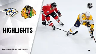 Predators @ Blackhawks 4/23/21 | NHL Highlights