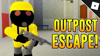 How to ESCAPE THE OUTPOST MAP + ENDING (CHAPTER 11) in PIGGY | Roblox