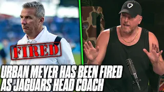 Urban Meyer Fired From Jacksonville After 13 Games | Pat McAfee Reacts