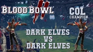 Blood Bowl 2 - Dark Elves (the Sage) vs Dark Elves - COL_C G1