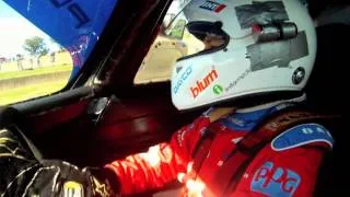 Jason Richards drives the Le Mans winning Porsche 962