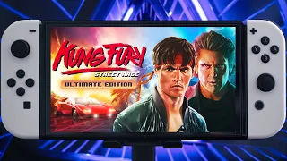 Switch Oled Handheld - Kung Fury: Street Rage - ULTIMATE EDITION Gameplay and Graphics