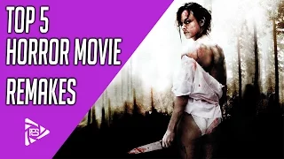 TOP 5 HORROR MOVIE Remakes! Does Nightmare on Elm Street get in? Is I Spit on Your Grave the best?