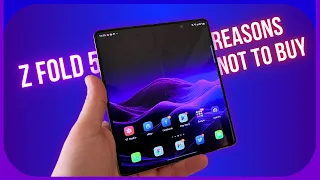 Galaxy Z Fold 5: Biggest Problems and Flaws