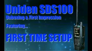 SDS100 Unboxing & First Time Setup & Use