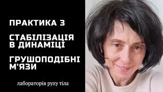 Практика 3 Стабілізація в динаміці • Клубово-поперекові & Грушоподібні м'язи @juliapankovadnipro