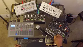 Blake Baxter 1st wave techno basslines live techno