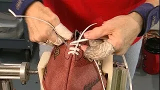 How Are NFL Footballs Made?