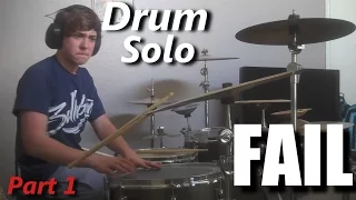 Drum Solo FAIL  ( Part 1 ) ┃RockStar FAIL
