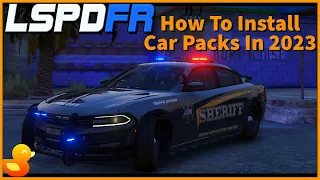 How to Install Car Packs in LSPDFR in 2023!