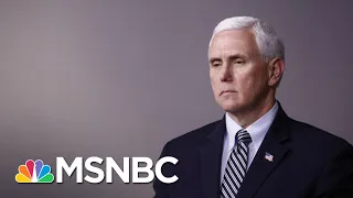 Pence Backs Trump's Big Lie After Capitol Rioters Tried To kill Him | The 11th Hour | MSNBC