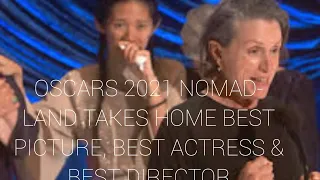 2021 oscar winners Nomadland frances mcdormand