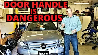 Replacing Door Handle,  Mercedes Benz