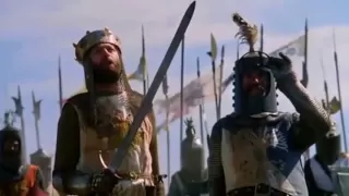 Monty Python and the Holy Grail police scene