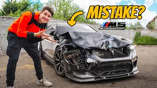 I Bought A Wrecked BMW M5 With One Big Problem...