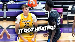 Cooper Flagg vs 7 Footer Got HEATED!! Montverde DOMINATE at Home vs DME!