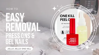 Easy press-on nails and gel nail removal | Jello Jello One Kill Remover