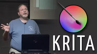 Phil Waclawski: Krita Basics - Tools, Layers, Coloring etc