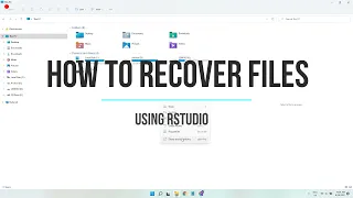recover file with R-studio