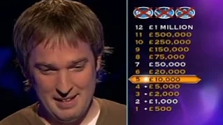 Who Wants To Be A Millionaire? 2008 original Episode