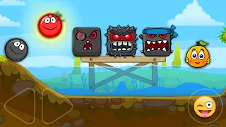Red Ball 4 - Black Orange & Tomato Ball in Volume 5,1 & 2 Funny Speed Gameplay & Ultimate Battle