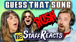 GUESS THAT SONG CHALLENGE: 70's ROCK (ft. FBE STAFF)