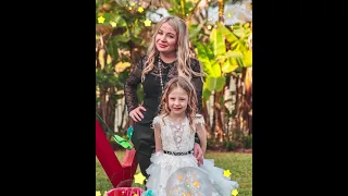 Nastya and her mom celebrate 7 Birthday.